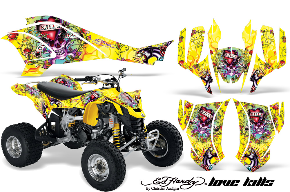 Can-Am DS450 Graphics Kit EH LK Y